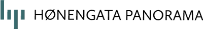 Hønengata panorama logo liggende